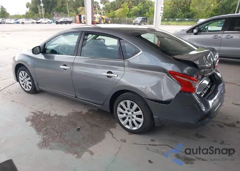 2018 Nissan Sentra S z USA, uszkodzony, nr VIN 3N1AB7APXJY262752
